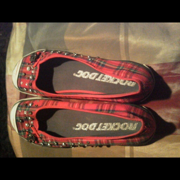 Rocket Dog Plaid Flats