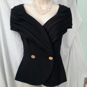 ♥♥REDUCED♥♥Off Shoulder Black Evening Top