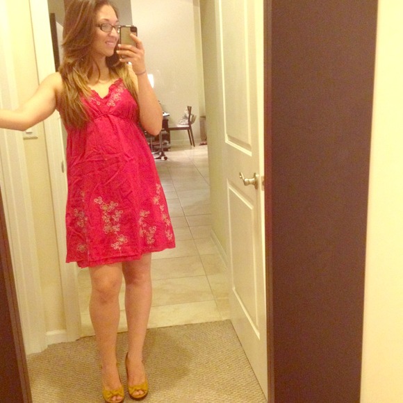 Sold! Gorgeous pink girly girl large dress!