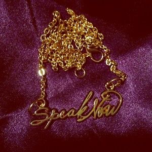 "Speak Now" Necklace