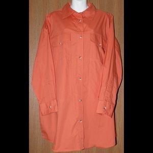 Orange Tunic NWOT