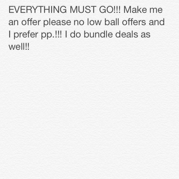 Everything must go !!!