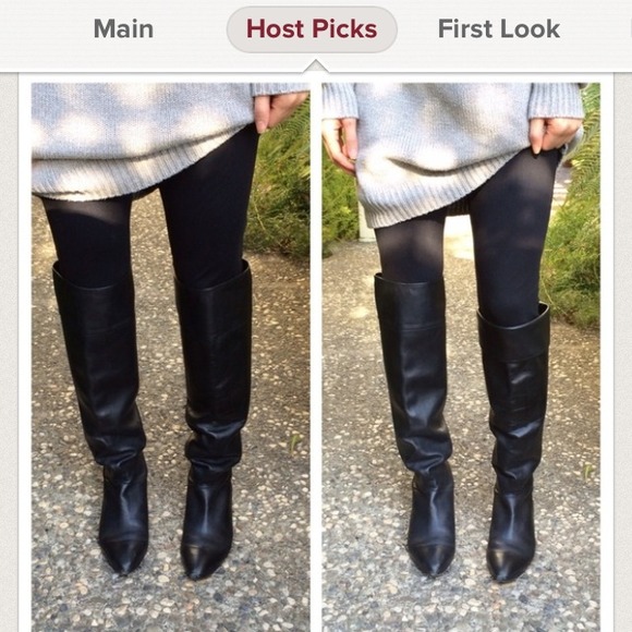Pour la Victoire Boots - Pour la Victoire tall black boots