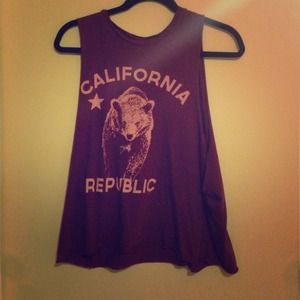 Brandy melville muscle tee