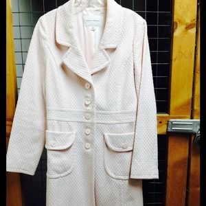 🌸Banana Republic A-line pink lined coat🌸