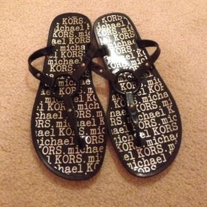 Michael Kora flip flops