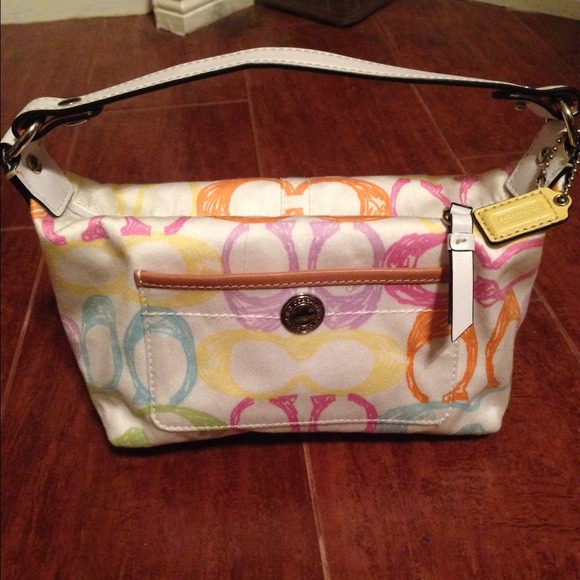Coach purse pastel logo