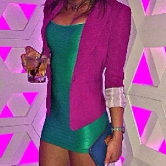Looking for violet blazer and dress help me findit