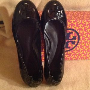 Tory Burch patent leather REVA ballet flat