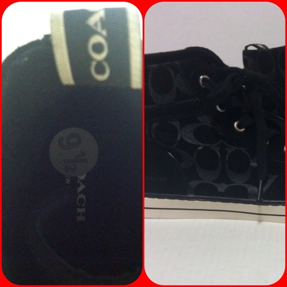 🎉HP Weekend Wear🎉NWOT! Black Coach Pitas - Picture 3 of 4