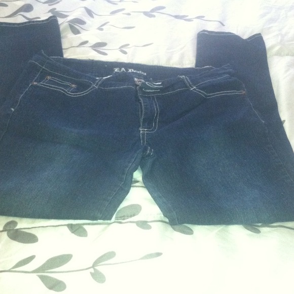 Dark colored Jeans