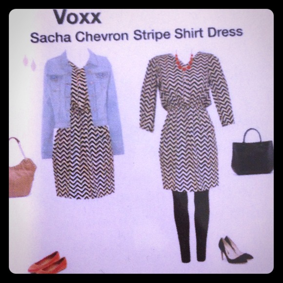 Chevron Stripe Dress