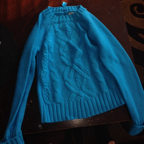 Blue children's sweater - Picture 1 of 2