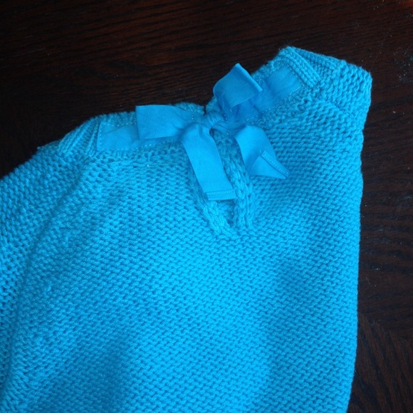 Blue children's sweater - Picture 2 of 2