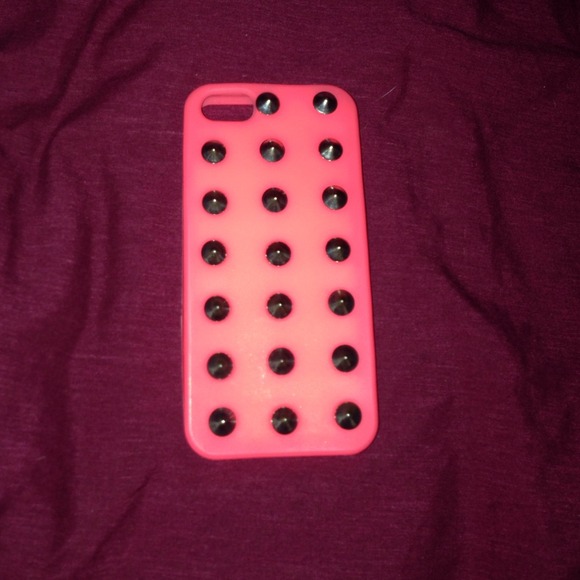material girl  Accessories - Material girl iPhone 5 silicone case with spikes