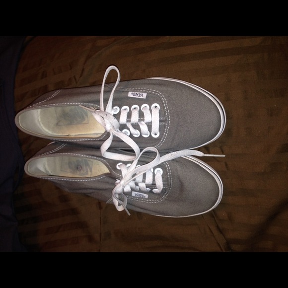 Grey vans