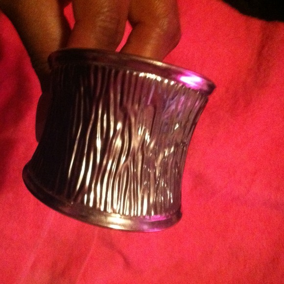 Metal wide bracelet silver high quality - Picture 4 of 4