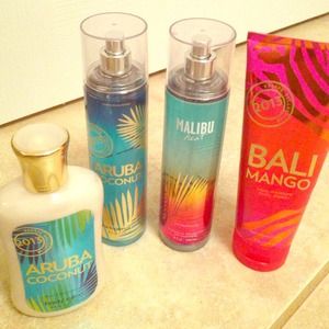 Bath & body works lotions & body sprays