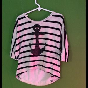 Anchor Crop Top