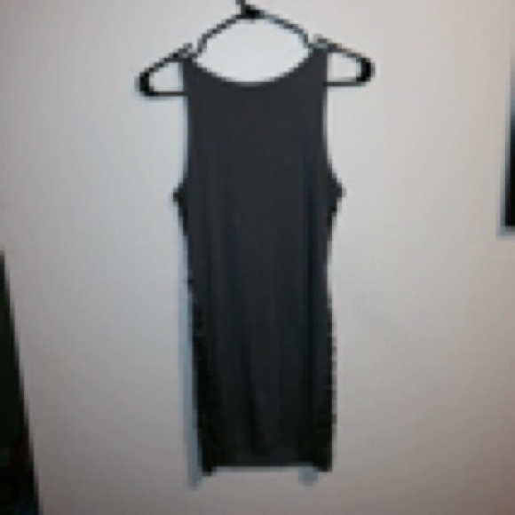 Bebe Sequin Flann Dress - Picture 2 of 2