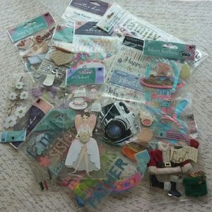Scrapbook sticker bundle