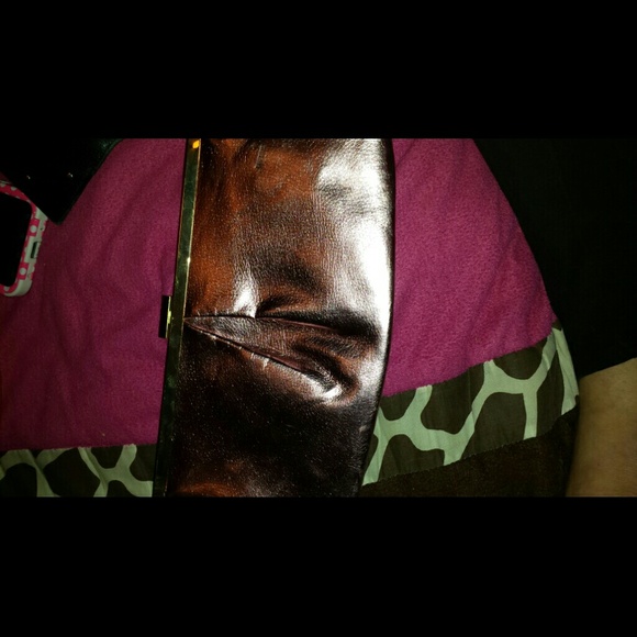 Pink clutch