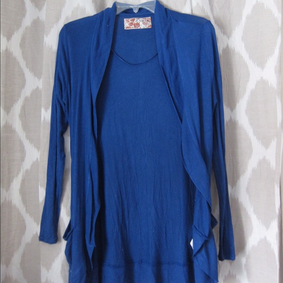 Zara open front cardigan