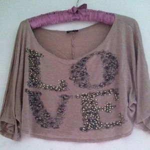 Love crop top