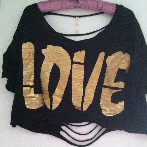 Love crop top