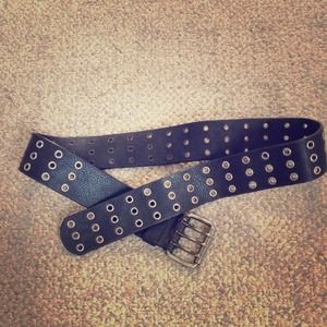 Black three hole belt.