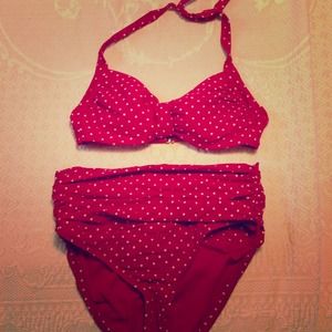 Jantzen high-waist bikini