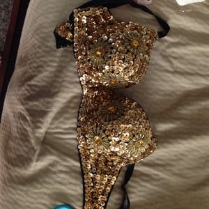 Sparkly bra