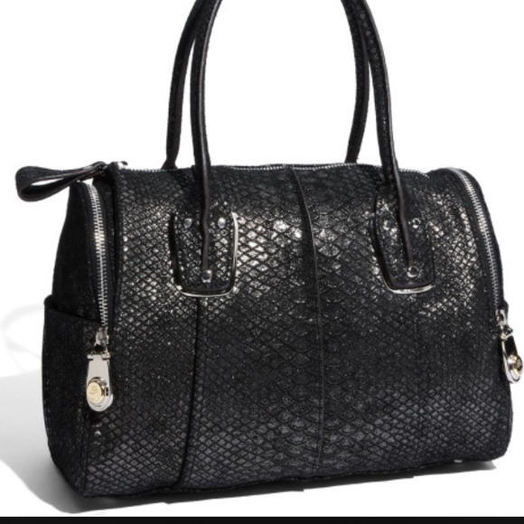❌SOLD❌ b. makowsky Whitney snake skin purse