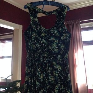LC Lauren Conrad green cocktail dress size 8