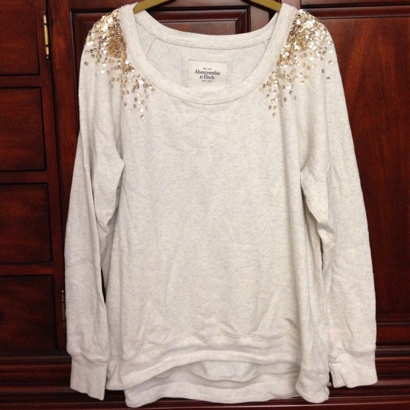 🚫SOLD🚫Sequin Abercrombie Sweatshirt!