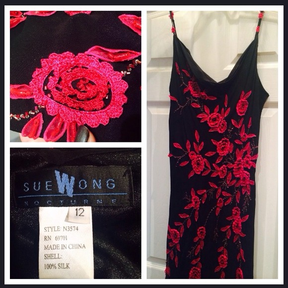 Sue Wong Black Dress 👗