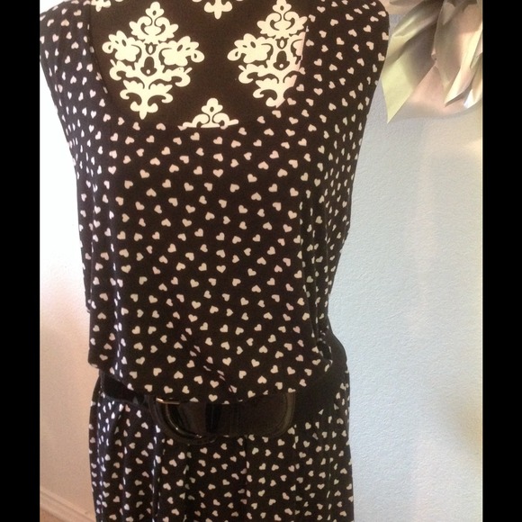 Plus size adorable Hi-Lo blouson dress! NWOT - Picture 2 of 4