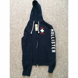 Hollister zip-up jacket
