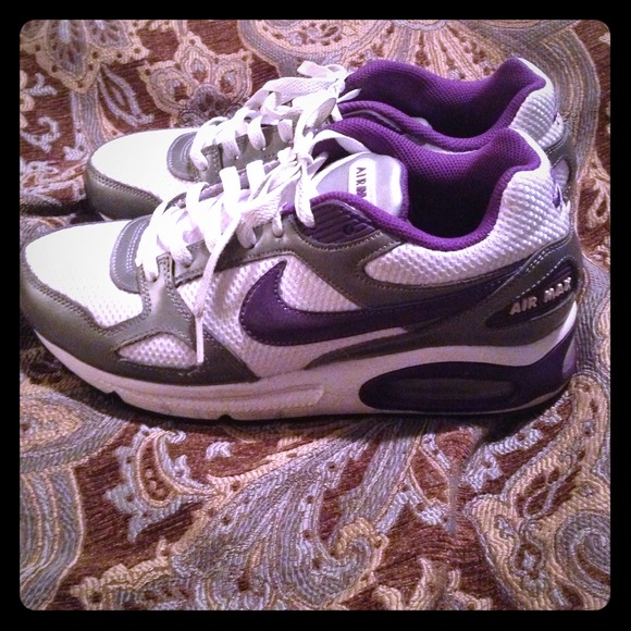 Women's Nike Air Max Deep Purple and White