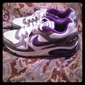 Women's Nike Air Max Deep Purple and White