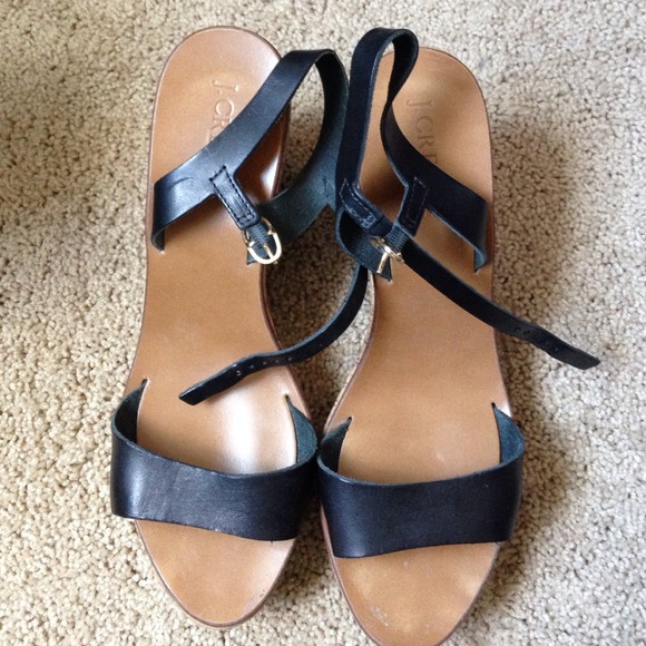 SOLD!!!!J.Crew wedge sandals