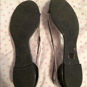 Tory Burch Shoes - Tory Burch Audrey Flats Black Clear Sz 8 Tory Burch Shoes - Tory Burch Audrey Flats Black Clear Sz 8