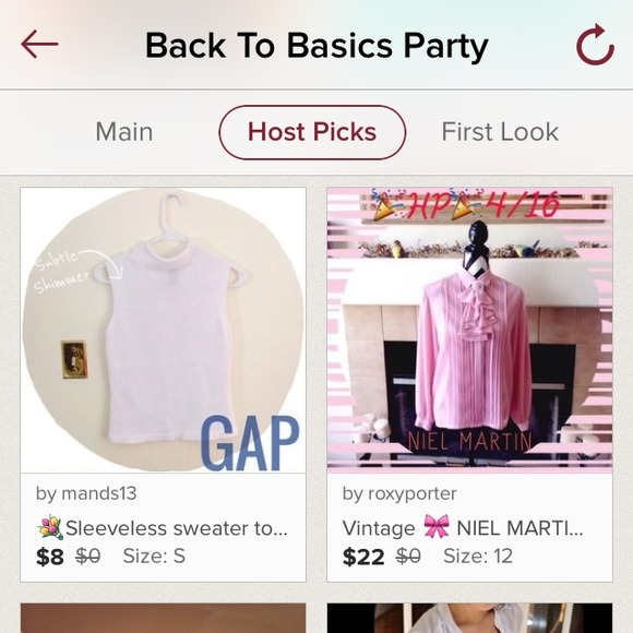 Vintage 🎀 NIEL MARTIN 👚🎀 🎉HP🎉BACK 2 BASICS 🎈 - Picture 2 of 4
