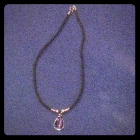 Purple Pendant necklace