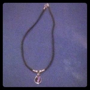 Purple Pendant necklace