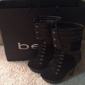 Bebe black boots