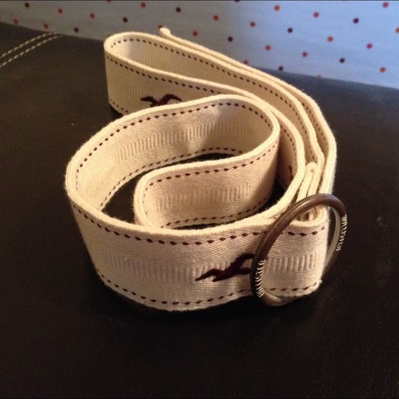 Hollister brand army style belt. Like new