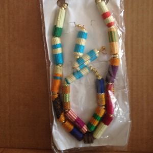 Authentic Necklace-Bracelet-Earrings