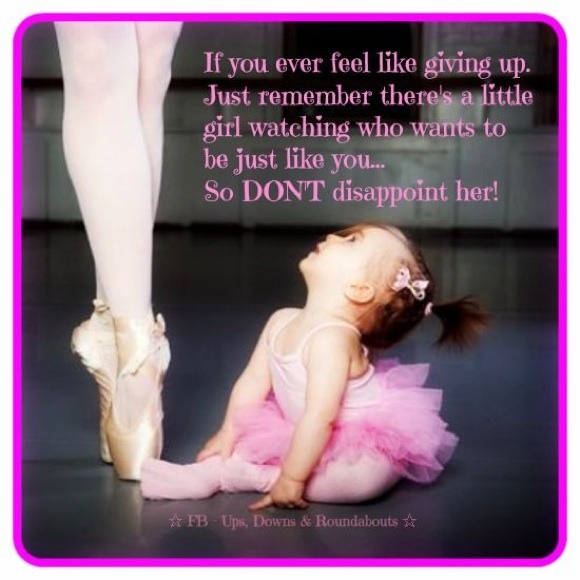 NEVER GIVE UP