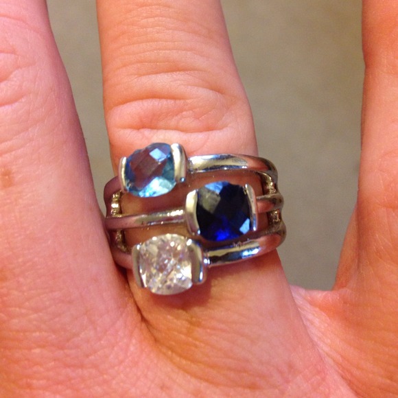 Lia Sophia blue bayou ring